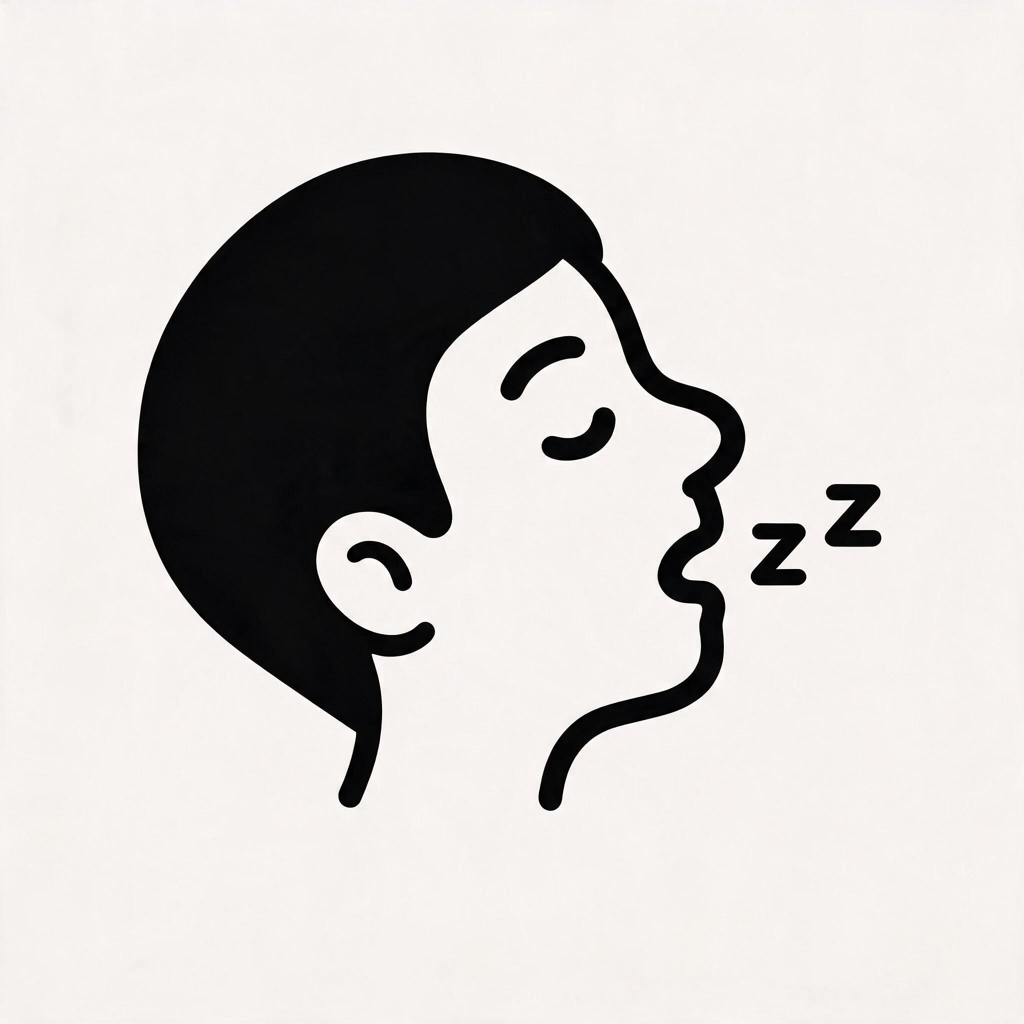 The Snorz sleeping mascot